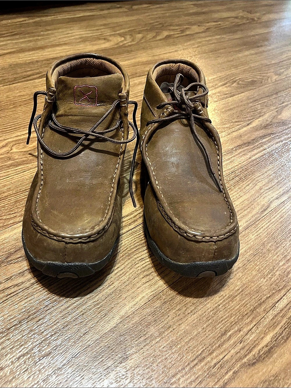 Twisted X Women's Driving Moc toe Leather Boots US 8.5 D